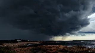 Storm Clouds Gather Over Gloucester's Back Shore